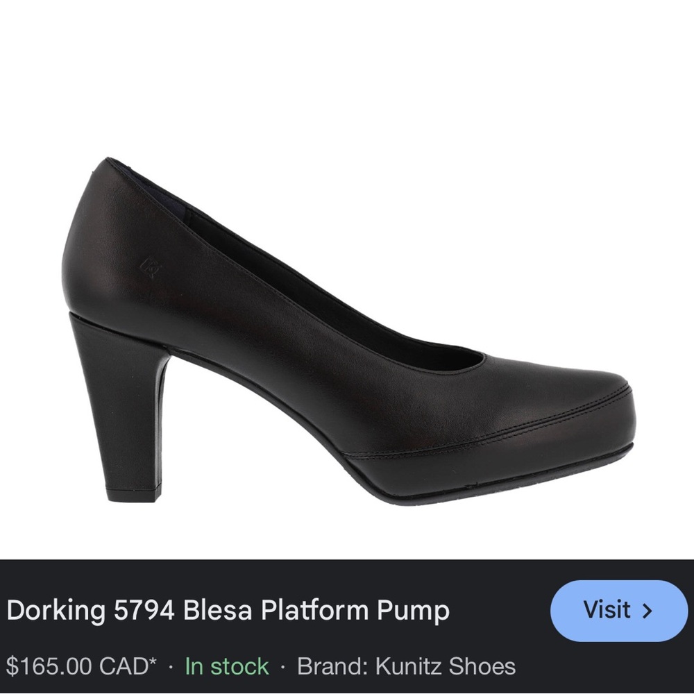 Nwob. Navy blue Dorking shoes
